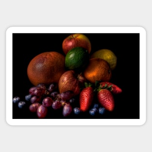 HDR Mixed Fruit Sticker